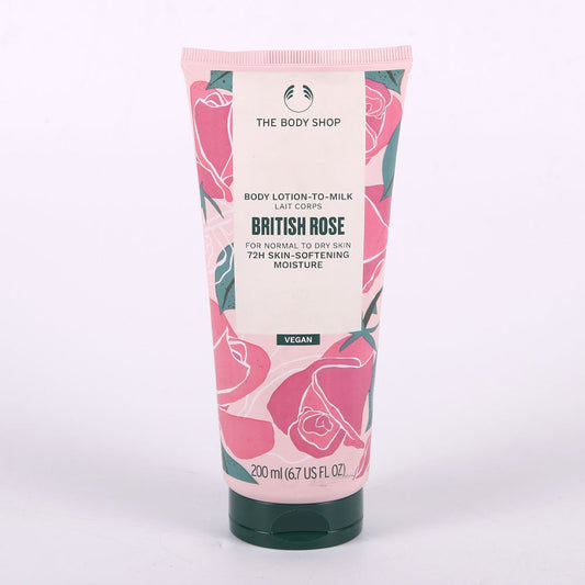 BODY SHOP BRITISH ROSE LOTION 200 ML