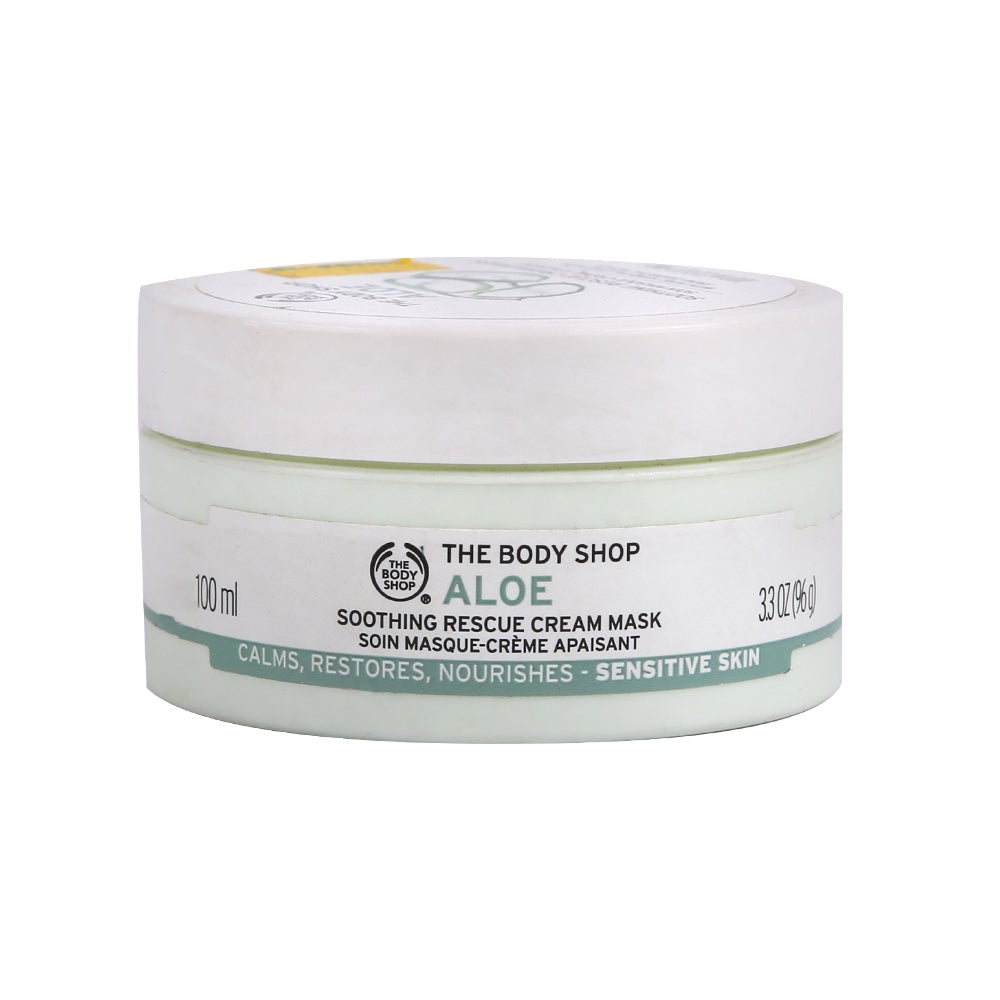 BODY SHOP ALEO SOOTHING RESCUE CREAM MASK 100ML