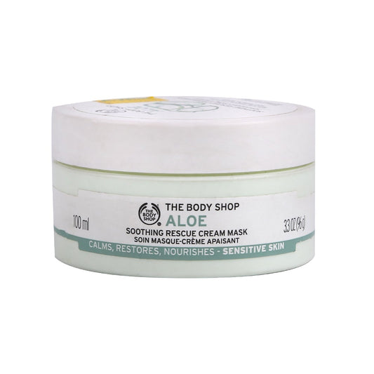 BODY SHOP ALEO SOOTHING RESCUE CREAM MASK 100ML