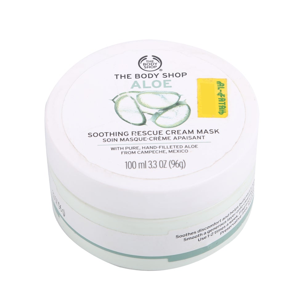 BODY SHOP ALEO SOOTHING RESCUE CREAM MASK 100ML