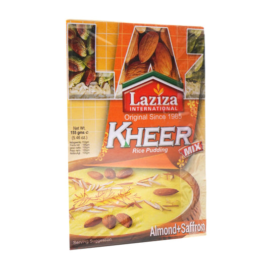 LAZIZA KHEER MIX ALMOND + SAFFRON 155 GM