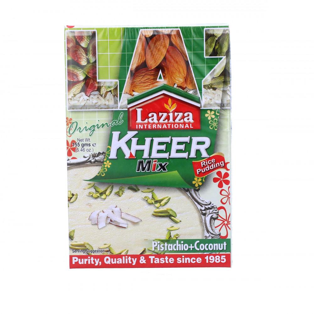 LAZIZA KHEER MIX PISTACHIO+COCONUT 155 GM