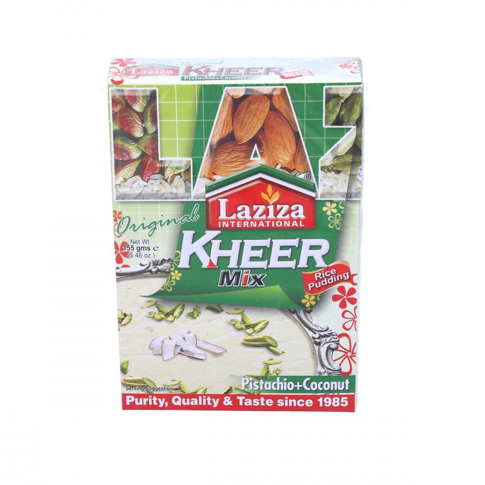 LAZIZA KHEER MIX PISTACHIO+COCONUT 155 GM