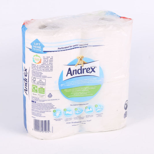 ANDREX TISSUE TOILET CLASSIC CLEAN 4 PC