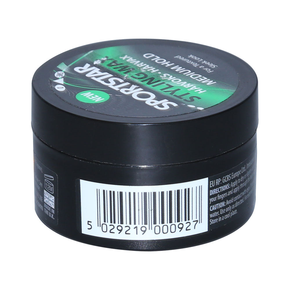 SPORTS STAR STYLING WAX MEDUIUM HOLD 50G