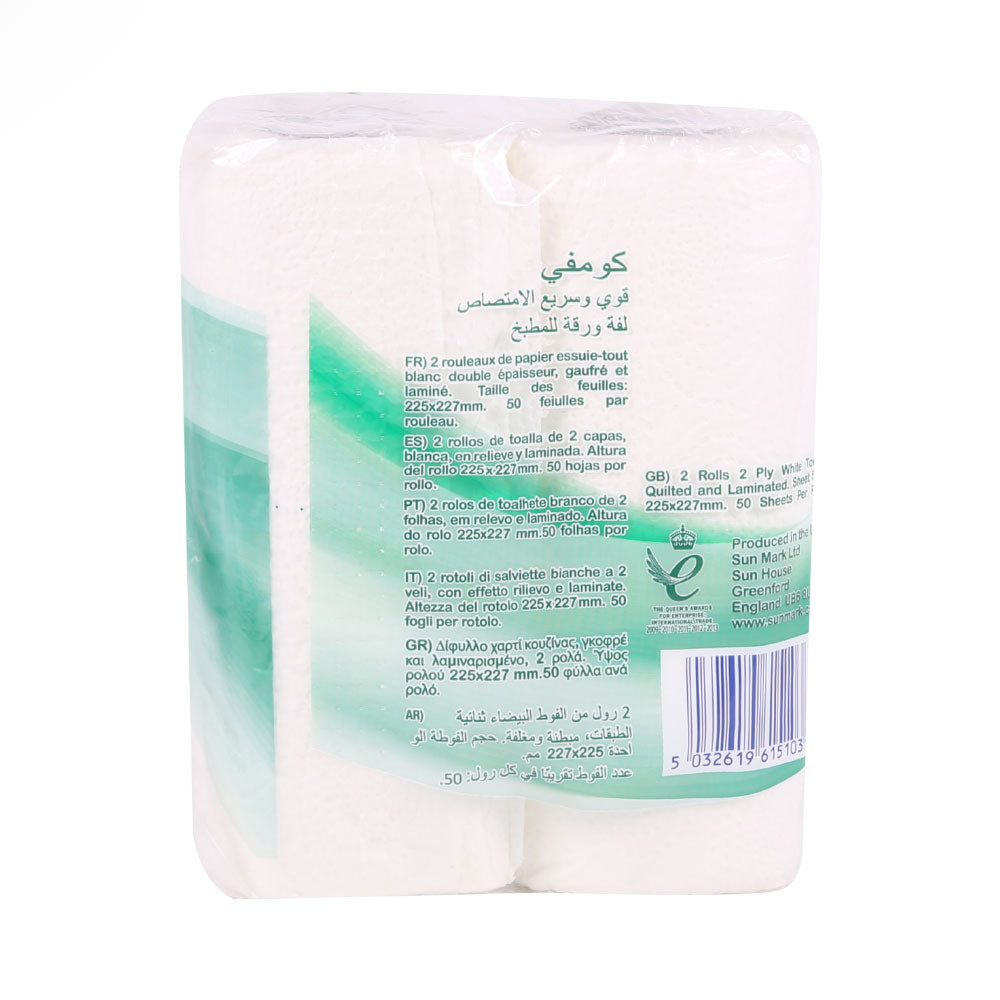 COMFI KITCHEN ROLL TWIN PC