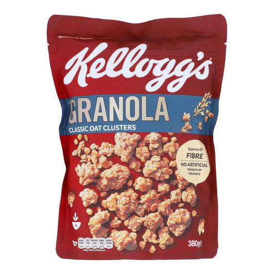 KELLOGG'S GRANOLA OAT CLUSTERS 380G