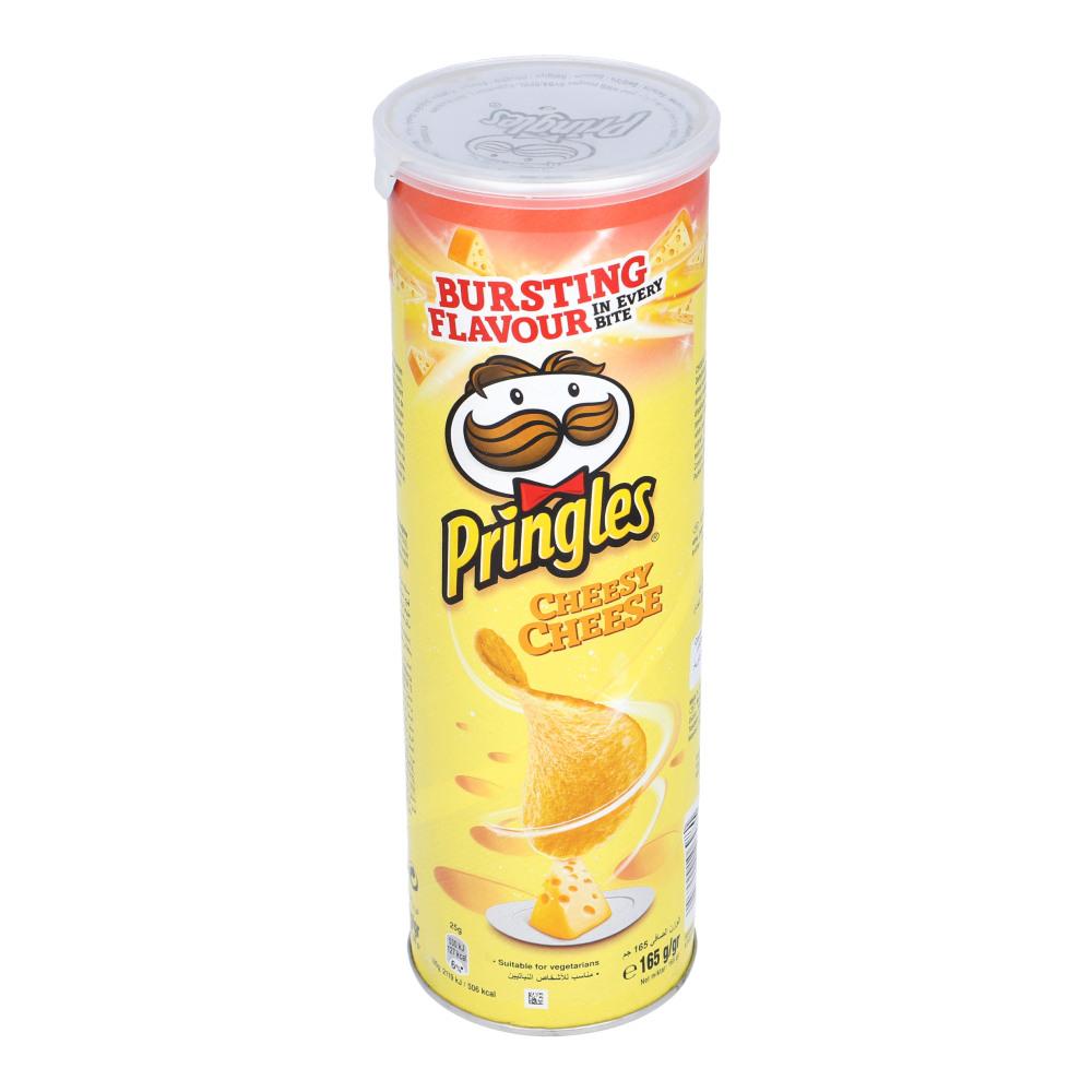 PRINGLES CHIPS CHEESY CHEESE 165 GM BASIC