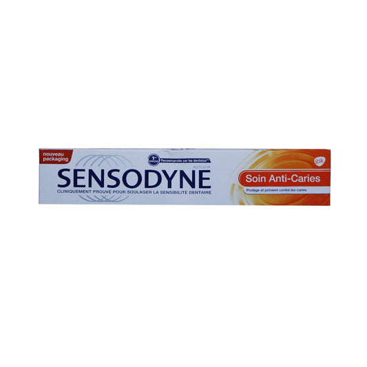 SENSODYNE TOOTH PASTE SOIN ANTI-CARIES 75 ML