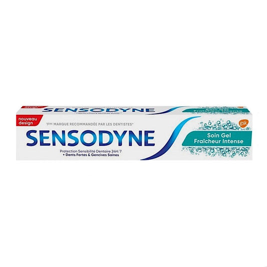 SENSODYNE TOOTH PASTE SOIN GEL FRAICHEUR INTENSE 75 ML