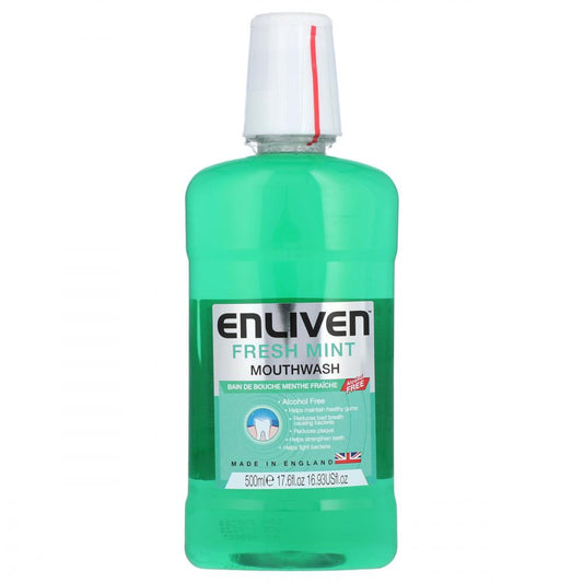 ENLIVEN MOUTH WASH FRESH MINT 500 ML