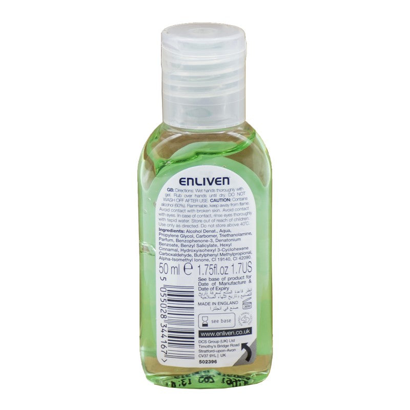 ENLIVEN HAND GEL ALOE VERA 50 ML BASIC