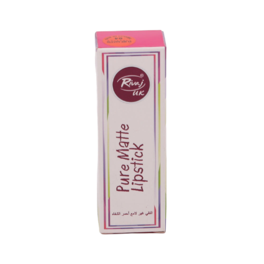 RIVAJ #01 PURE MATTE LIPSTICK 04