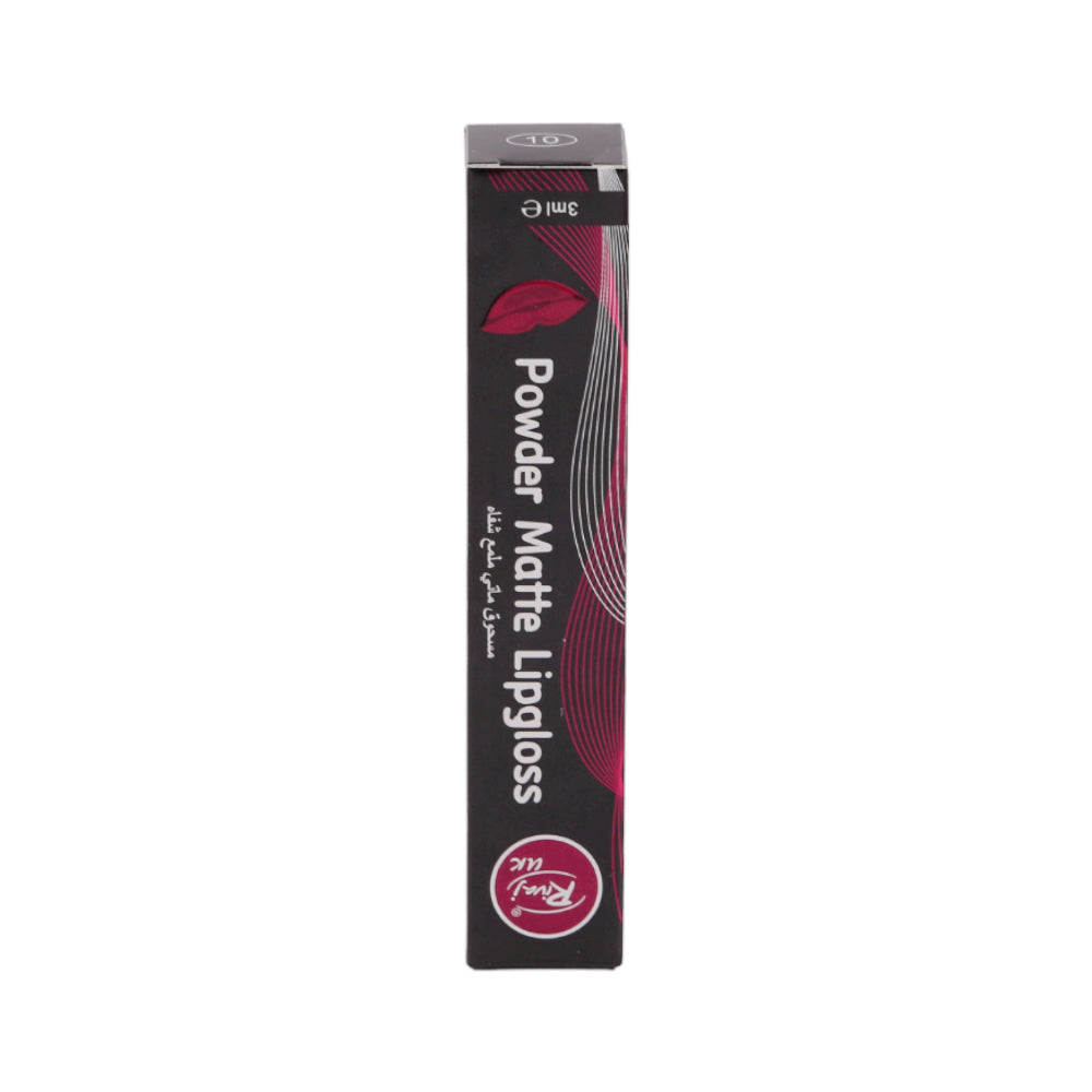 RIVAJ POWDER MATTE LIP GLOSS PC 10