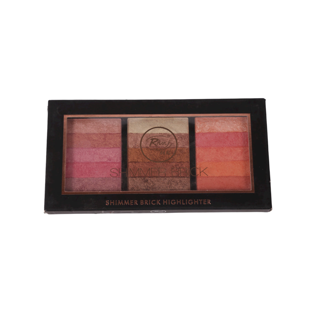 RIVAJ SHIMMER BRICK HIGHLIGHTER PALLETTE 02