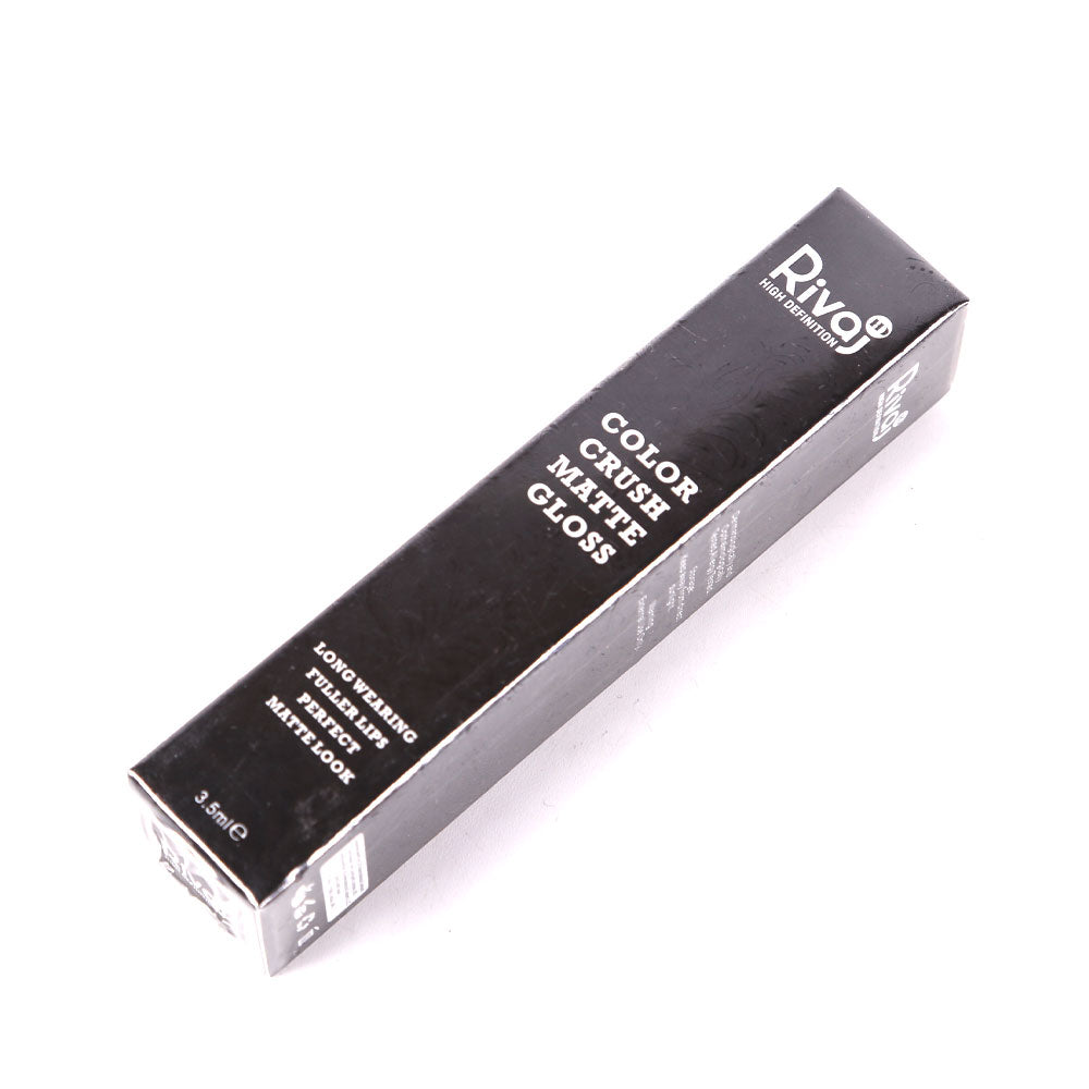 RIVAJ HD COLOR CRUSH MATT LIPGLOSS NO.4