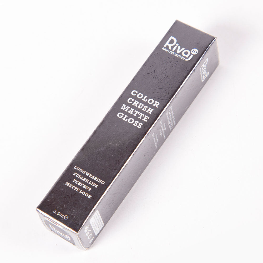 RIVAJ HD COLOR CRUSH MATT LIPGLOSS NO.10