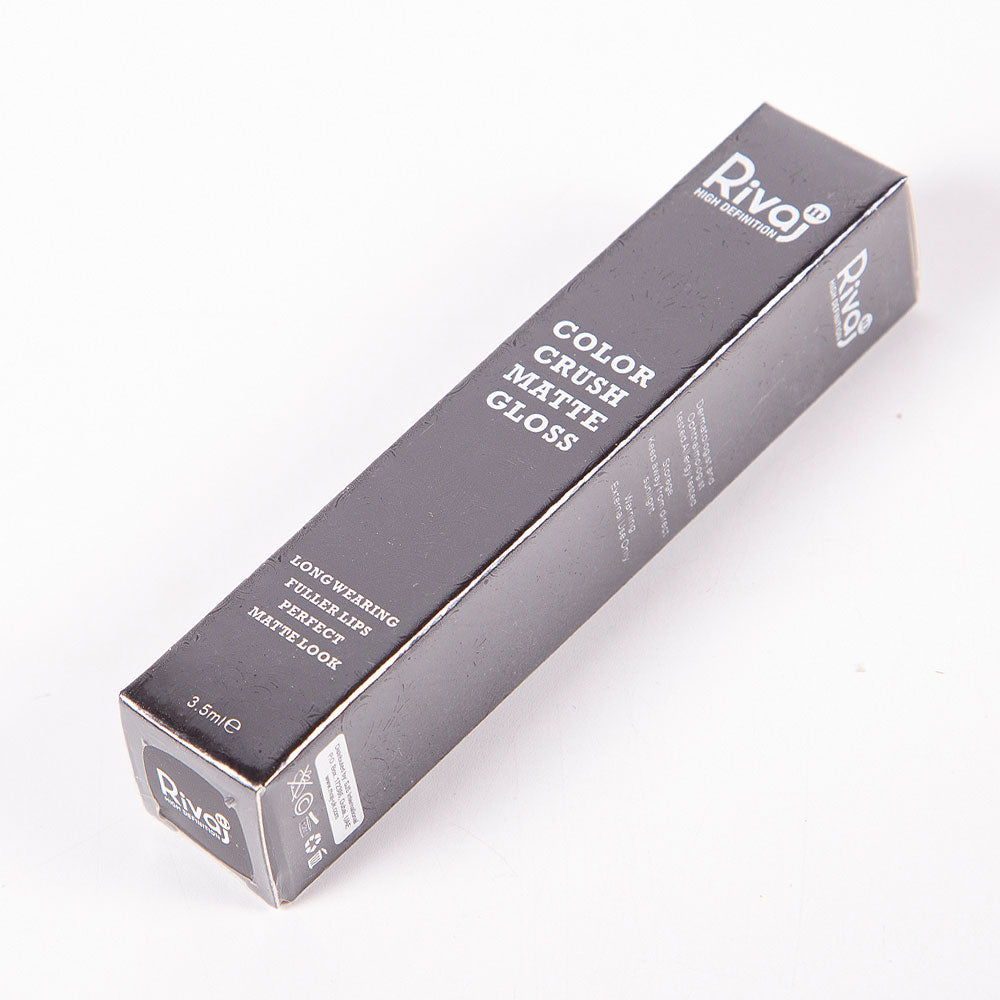 RIVAJ HD COLOR CRUSH MATT LIPGLOSS NO.17