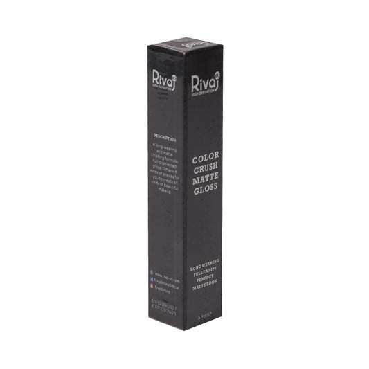 RIVAJ HD COLOR CRUSH MATT LIPGLOSS NO.18
