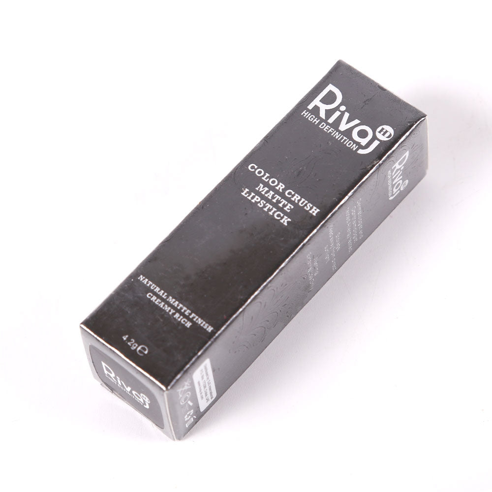 RIVAJ HD COLOR CRUSH MATT LIPSTICK NO.18