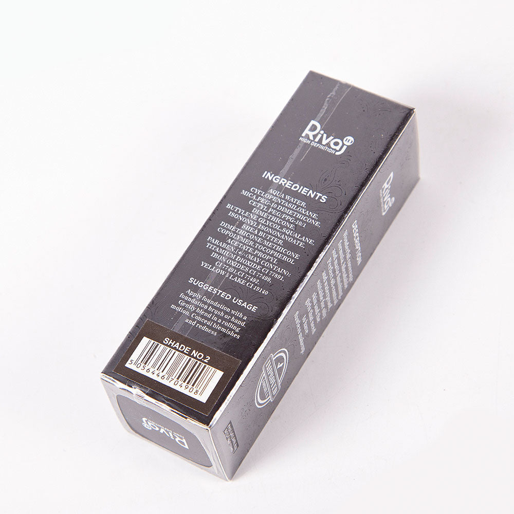 RIVAJ HD MATTE COVERAGE FOUNDATION NO.2