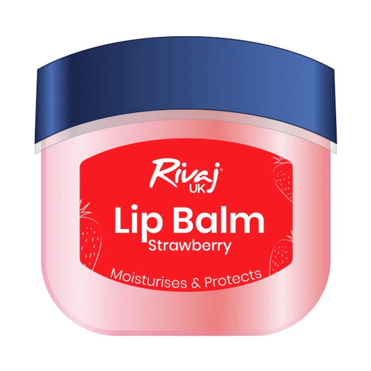 RIVAJ 8G STRAWBERRY JAR LIP BALM