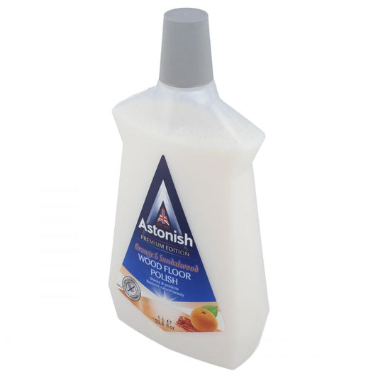 ASTONISH WOOD FLOOR POLISH ORANGE AND SANDALWOOD 1 LTR