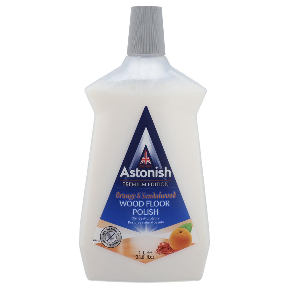 ASTONISH WOOD FLOOR POLISH ORANGE AND SANDALWOOD 1 LTR