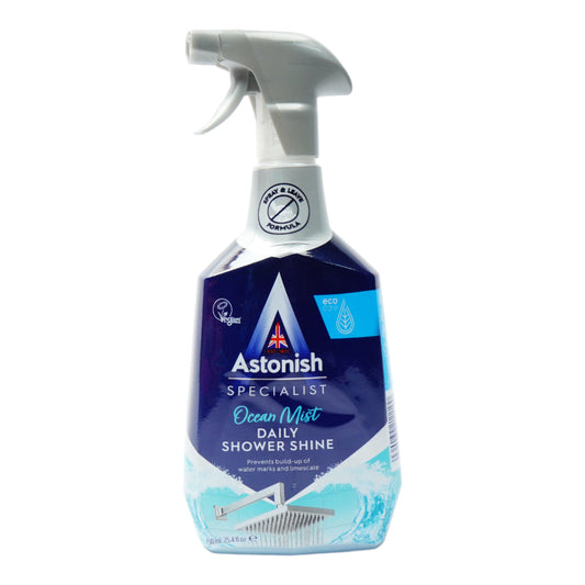 ASTONISH CLEANER DAILY SHOWER SHINE OCEAN MIST 750 ML