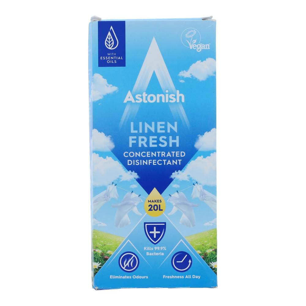 VEGAN ASTONISH LINEN FRESH CONCENTRATED DISINFECTANT 500ML