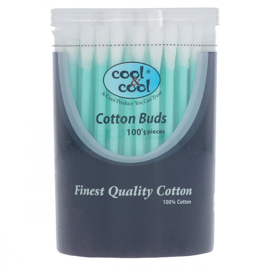 COOL & COOL COTTON BUDS COLOURS 100S BOX