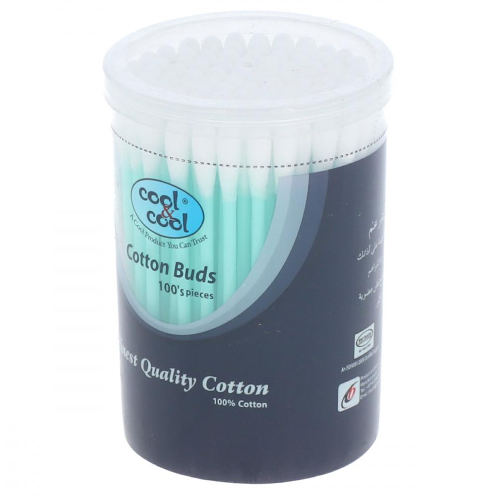 COOL & COOL COTTON BUDS COLOURS 100S BOX