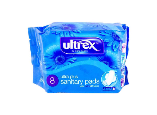 ULTREX SANITARY PAD ULTRA PLUS 8PC BASIC