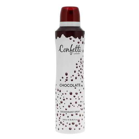 CONFETTI LONDON DEODORANT BODY SPRAY CHOCOLATE 250 ML