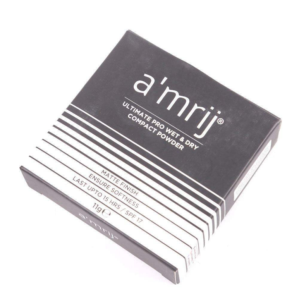 AMRIJ #01 ULTIMATE PRO WET & DRY COMPACT POWDER 11GM