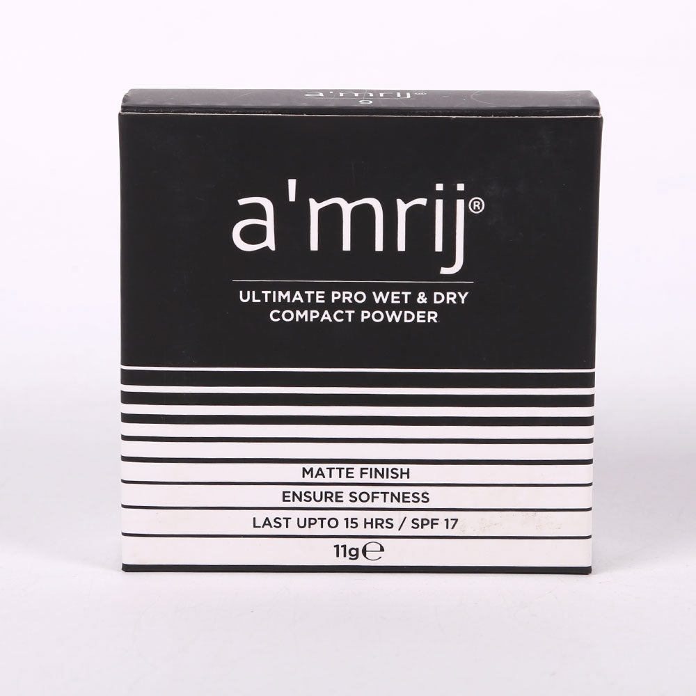 AMRIJ #01 ULTIMATE PRO WET & DRY COMPACT POWDER 11GM