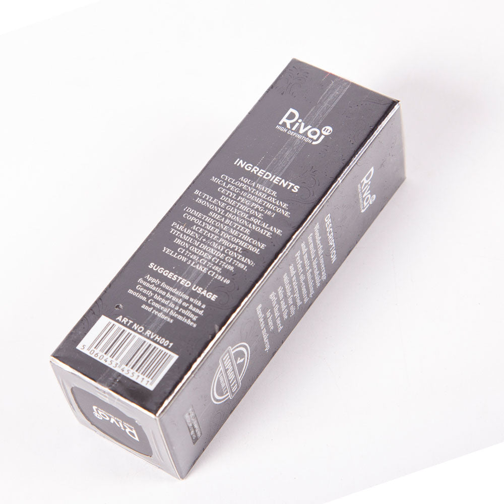 RIVAJ HD PRO LONGWEAR MATTE FULL COVERAGE FOUNDATION 30ML