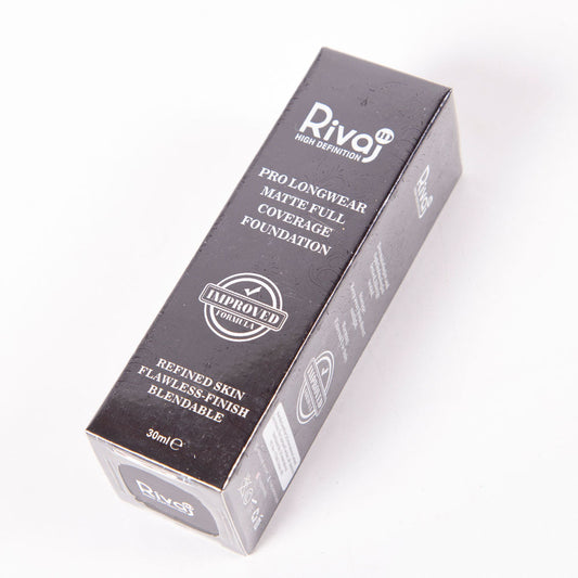 RIVAJ HD PRO LONGWEAR MATTE FULL COVERAGE FOUNDATION 30ML