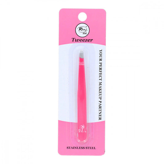 RIVAJ METALLIC PINK TWEEZER RVT-004