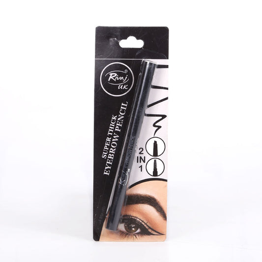 RIVAJ EYEBROW WITH BRUSH PENCIL BLACK 1.2G