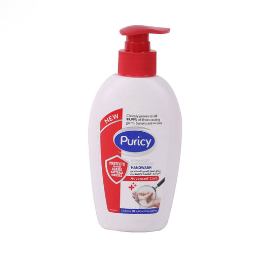 PURICY ANTIBACTERIAL ADVANCED CARE HANDWASH PUMP 200ML