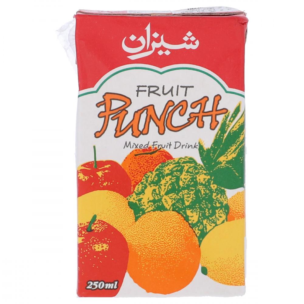 SHEZAN JUICE FRUIT PUNCH 250 ML-CARTON