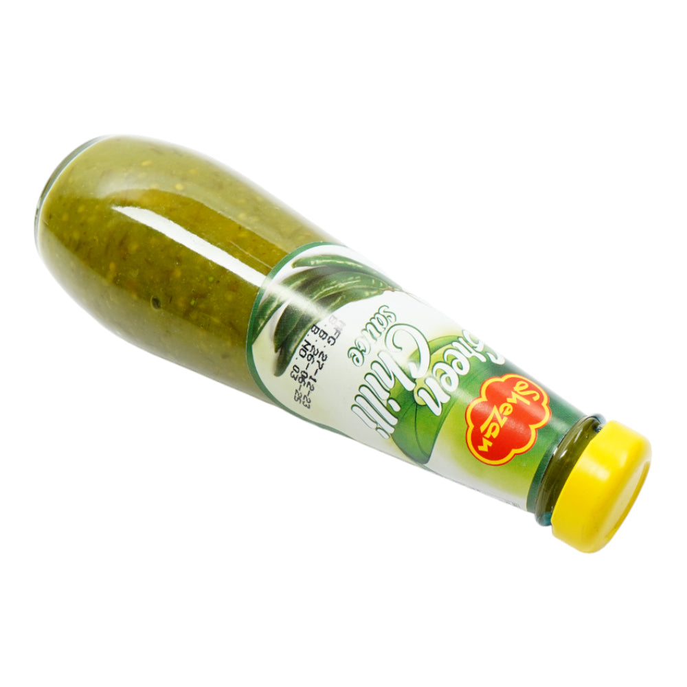 SHEZAN GREEN CHILLI SAUCE  BOTTLE 300 GM