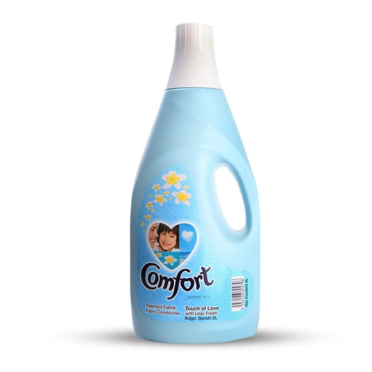 COMFORT FABRIC SOFTNER TOUCH OF LOVE WITH LILAC FRESH 2 LTR