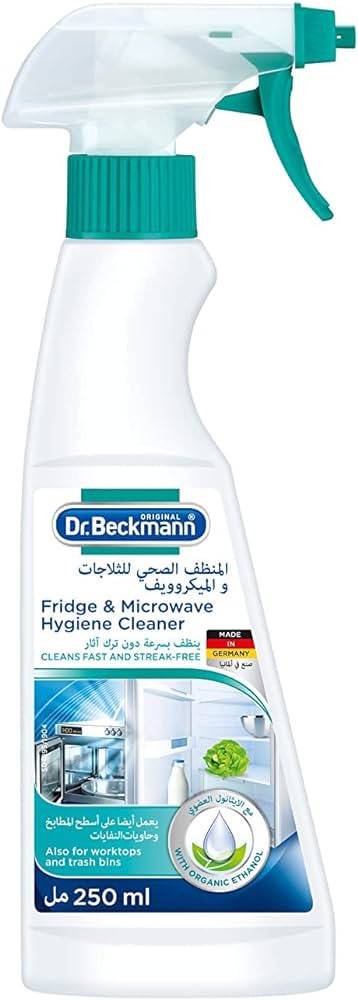 DR BECKMANN CLEANER FRIDGE & MICROWAVE HYGIENE SPRAY 250 ML