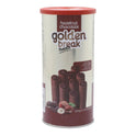 GOLDEN BREAK WAFER TREATS HAZELNUT CHOCOLATE TIN 300 GM