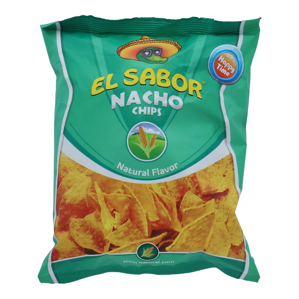 EL SABOR NACHO CHIPS NATURAL FLAVOR 100 GM