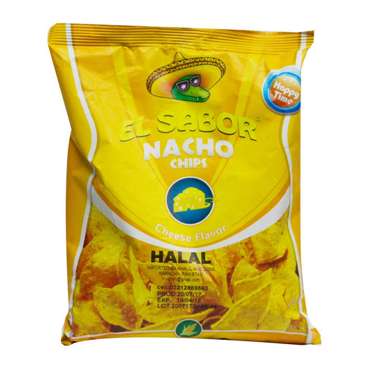 EL SABOR NACHO CHIPS CHEESE FLAVOR 100 GM