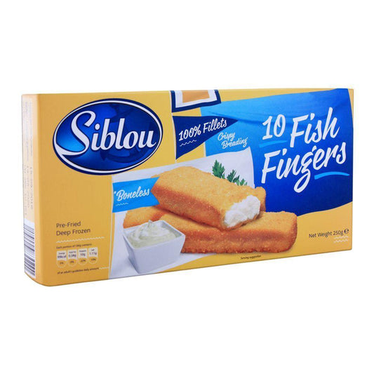 SIBLOU 10 FISH FINGERS 250GM