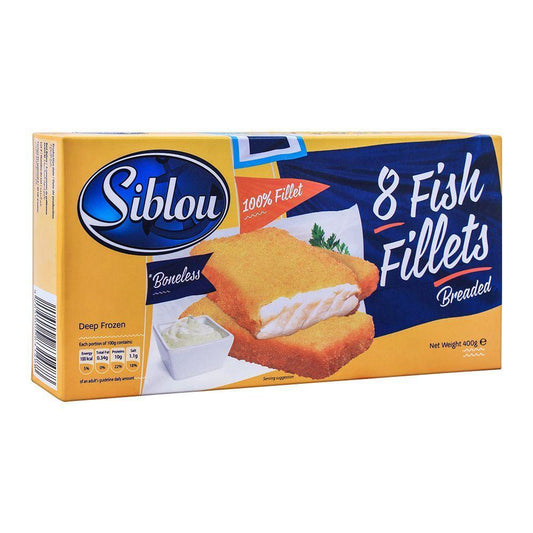 SIBLOU 8 BREADED FISH FILLET 400 GM